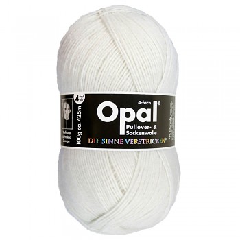 Opal Uni 4-ply / 100g / 2620 biela