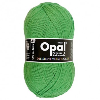 Opal Uni 4-ply / 100g / 1990 Grasgrün 