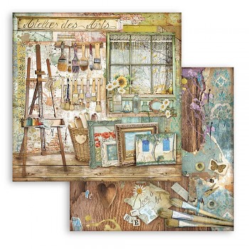 Atelier / Dwustronny papier do scrapbookingu / 12x12 