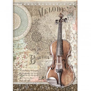 Reispapier A4 / Passion Violin