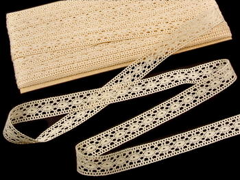Cotton lace 18mm / ecru