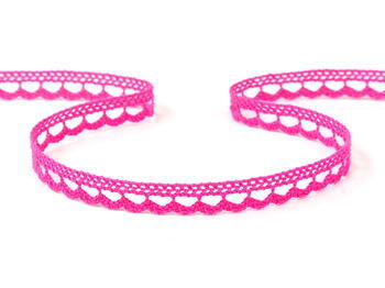 Lace ribbon 10mm / fuchsia