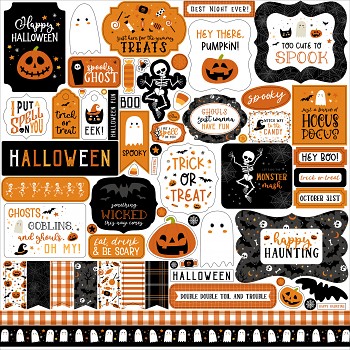 Halloween Party / 12x12 / Stickers