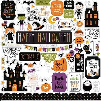 Halloween Magic / Samolepky / 12x12