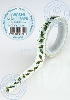 Washi tape / Holly Leaves