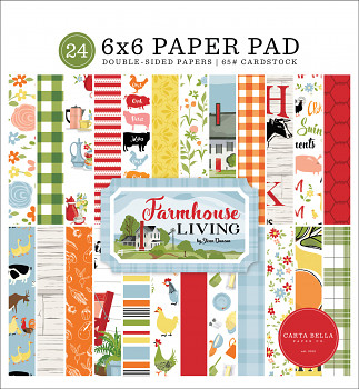 Farmhouse Living / 6x6 / Paper Pad