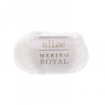 Merino Royal / 50g / White 55