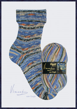 Opal Vincent van Gogh 4-ply / 100g / 5435 Sternennacht