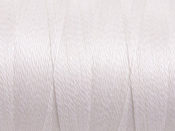 Mercerised cotton 5/2 Bleached White