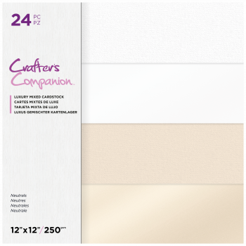 Neutrals 12x12 Inch Luxury Mixed Cardstock Pad