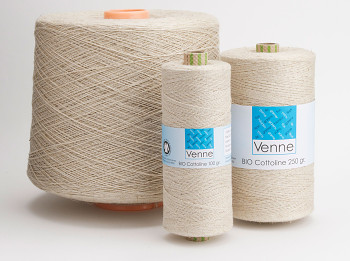 100% BIO cotollin Nm 13/2 / 250g - 1600m / nebarvený