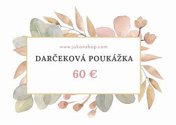 Dárkový poukaz 60 Eur