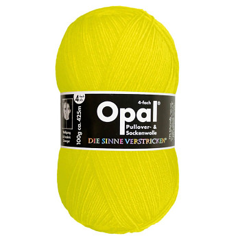 Opal Uni 4-ply / 100g / 2012 Neon-Gelb