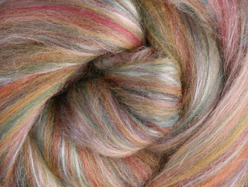 Česanec 80% merino a 20% hodváb 100g / Cinnamon 101