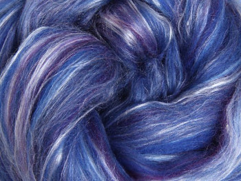 Česanec 80% merino a 20% hodváb 100g / Damson 107