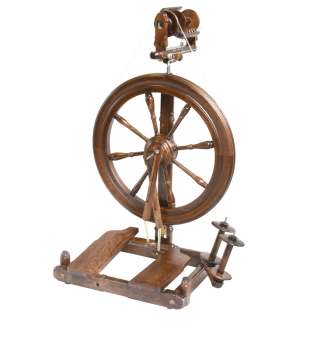 Sonata Spinning Wheel Single Drive, walnut