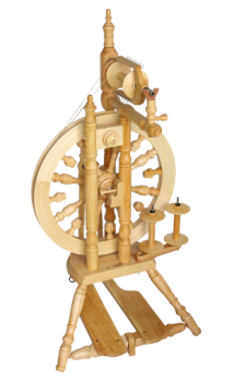 The Minstrel Spinning Wheel, finished