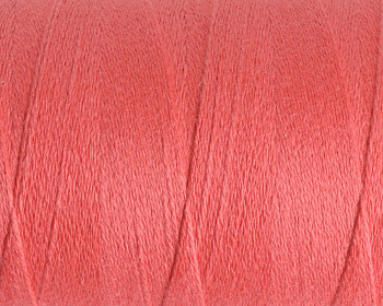 Unmercerised cotton 5/2 Coral Red