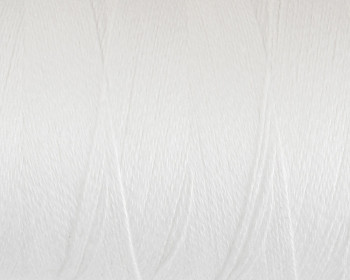 Unmercerised cotton 5/2 Bleached White