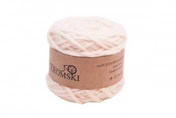 Kromski Standard Chunky Yarn / 100g - 90m / biela
