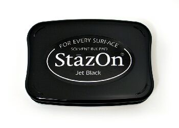 StazOn Pad / Jet Black