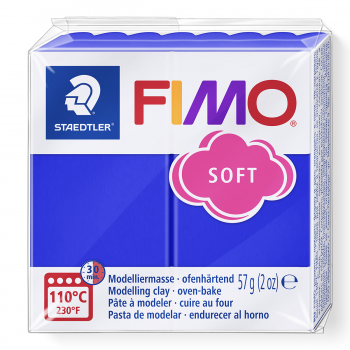 Fimo soft brillant blue  (33)