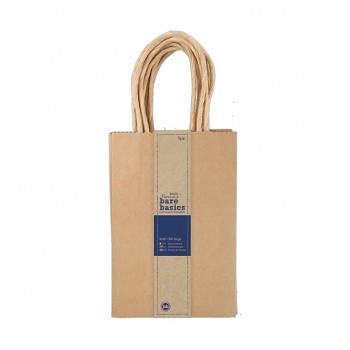 Kraft Gift Bags (5pk) - Bare Basics - Sma