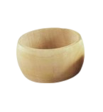 Wooden bracelet big convex inner diameter 70mm width 5,5cm
