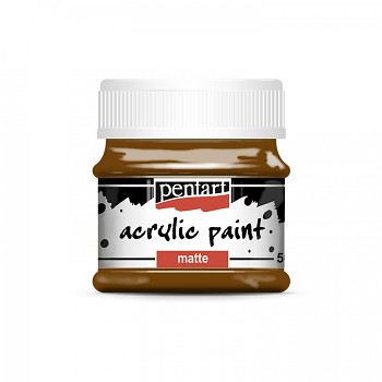 Pentart acrylic paint matte / chestnut
