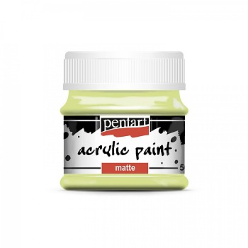 Pentart Acrylfarbe matt / limetta