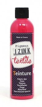 Izink / tekutá textilná farba 250ml / malinová